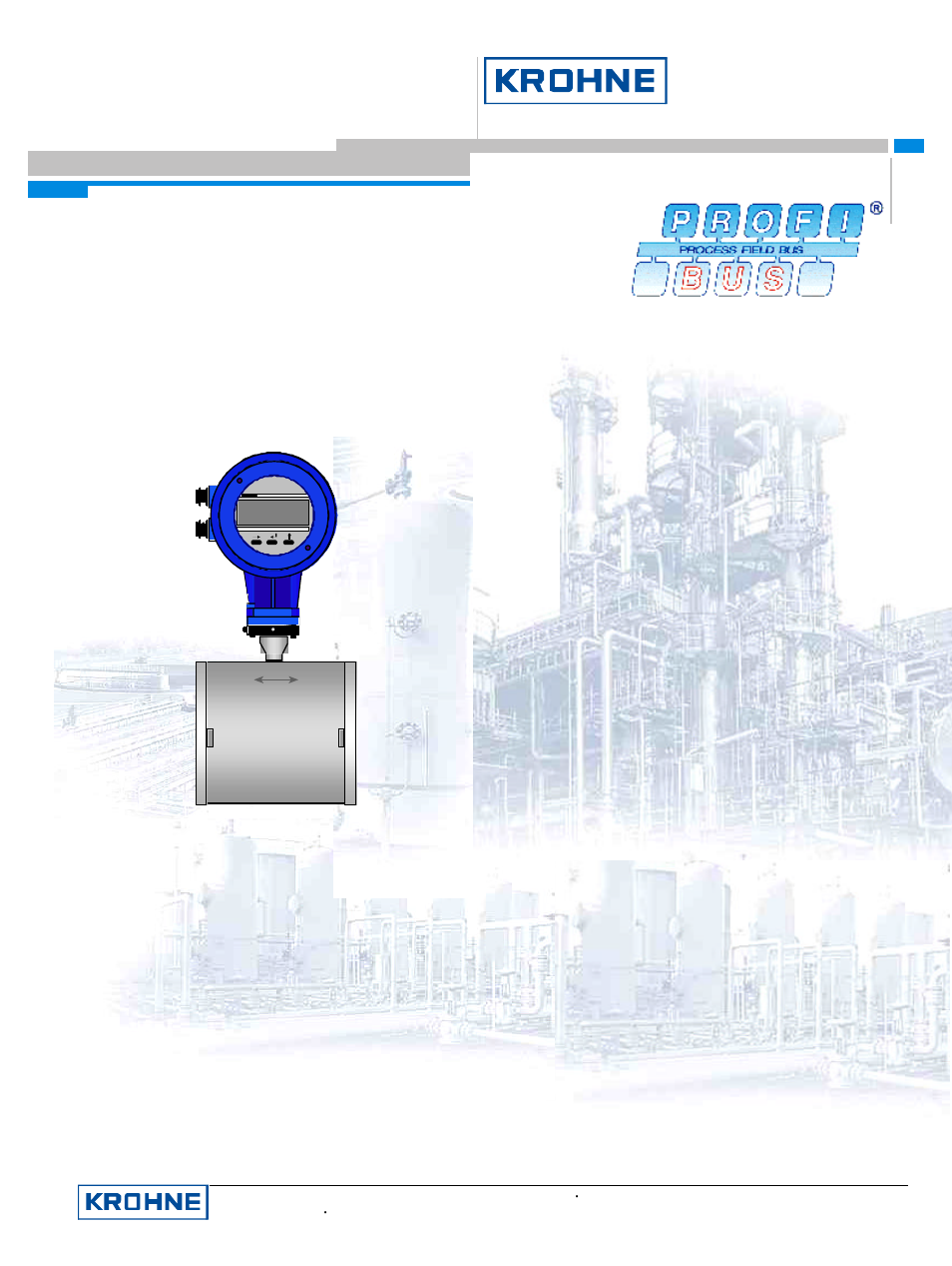 KROHNE UFC 030 PROFIBUS PA User Manual | 17 pages