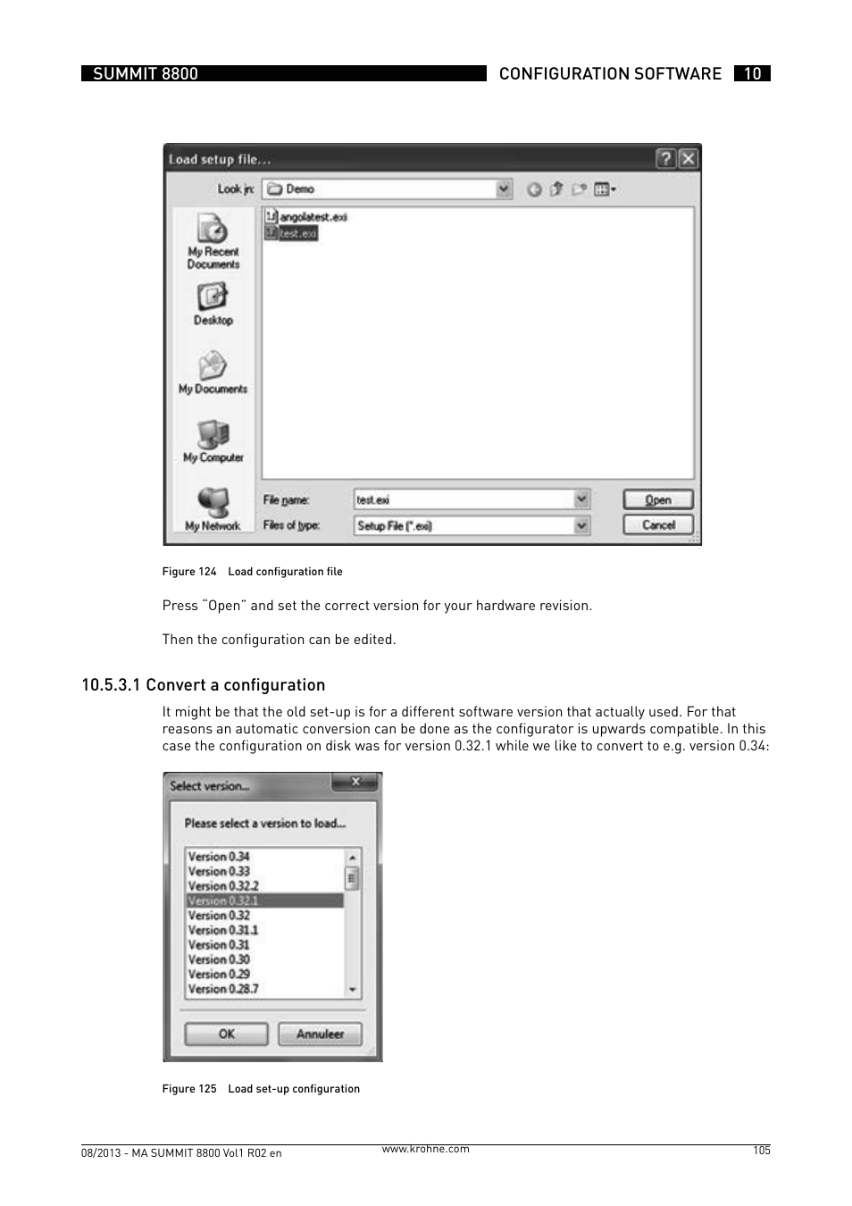 KROHNE Summit 8800 Vol 1 User Manual | Page 105 / 143