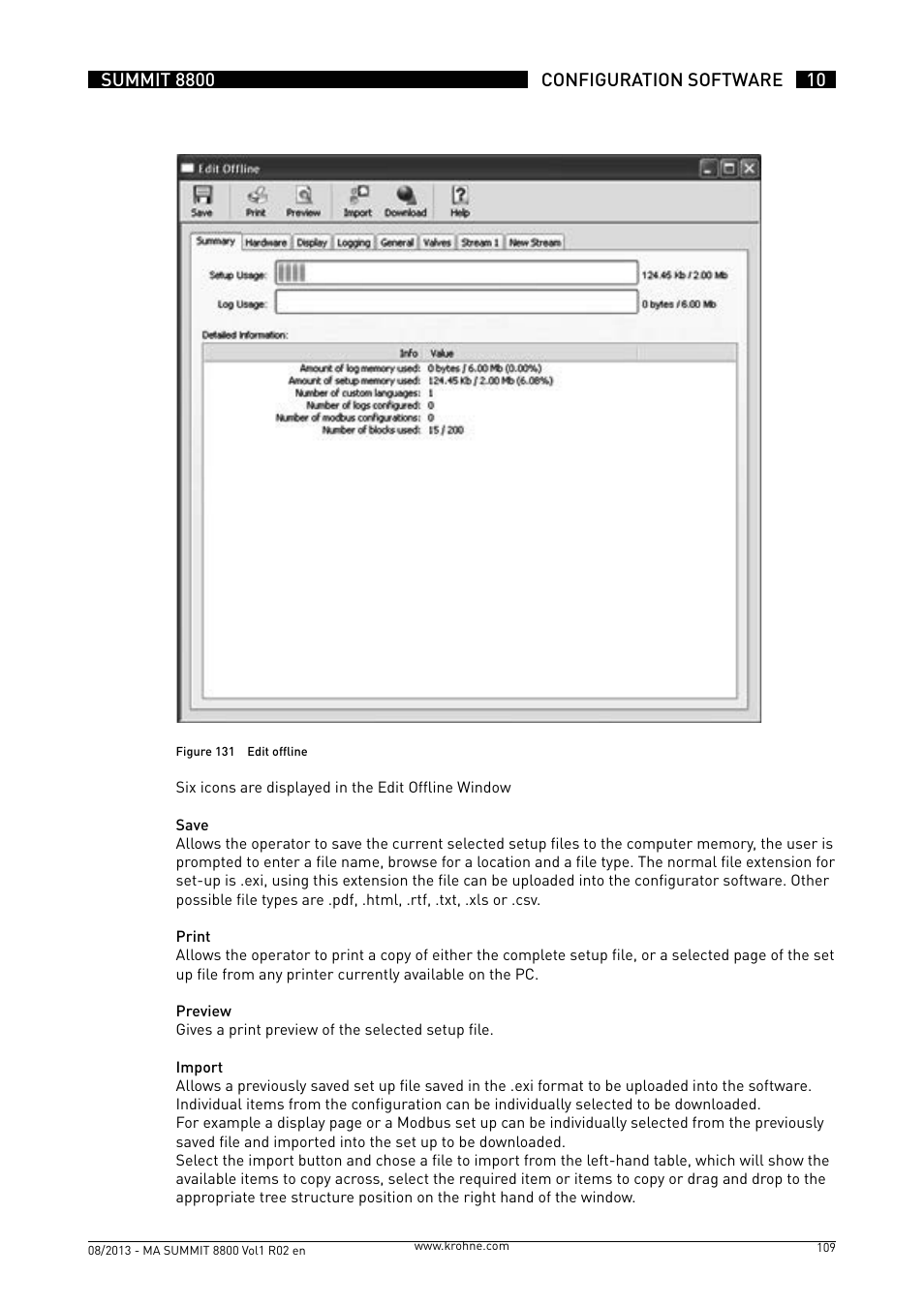 KROHNE Summit 8800 Vol 1 User Manual | Page 109 / 143