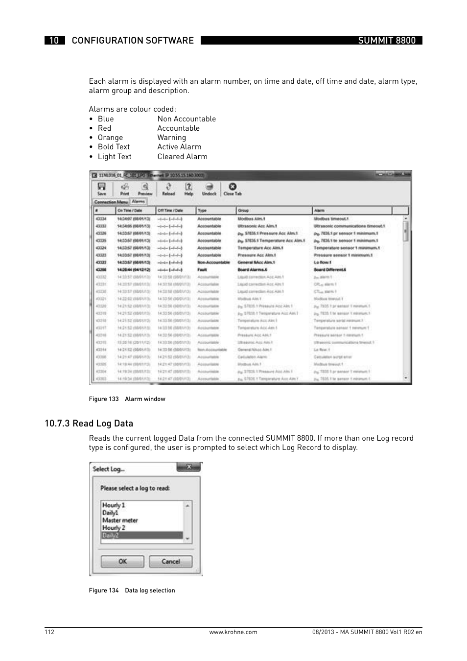 KROHNE Summit 8800 Vol 1 User Manual | Page 112 / 143