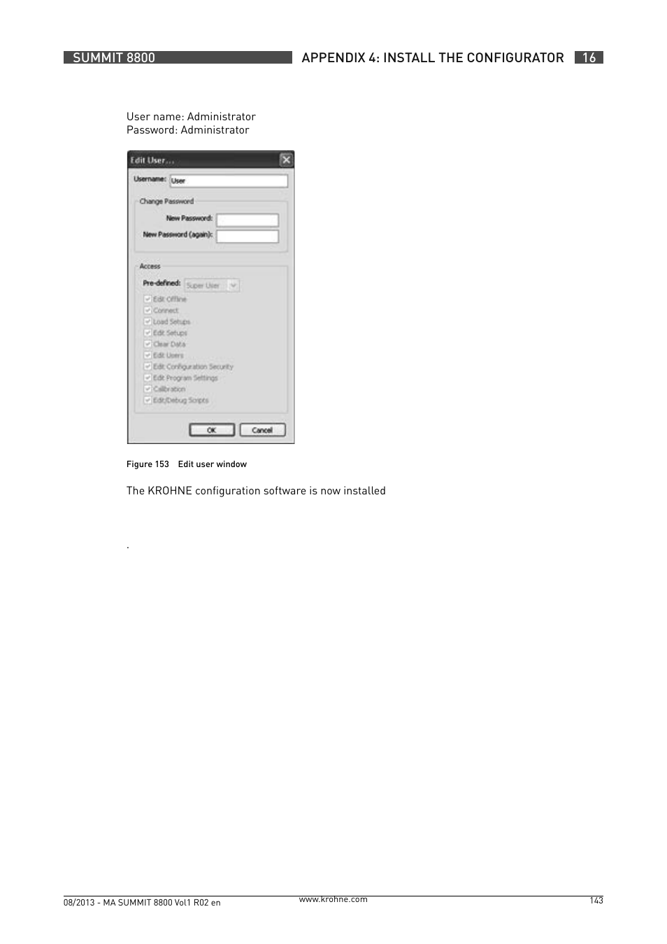 KROHNE Summit 8800 Vol 1 User Manual | Page 143 / 143