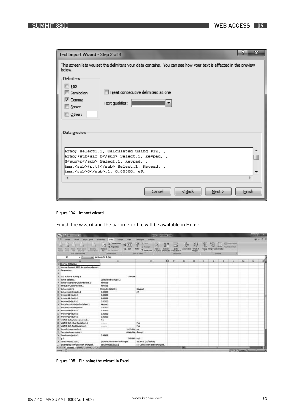 KROHNE Summit 8800 Vol 1 User Manual | Page 93 / 143