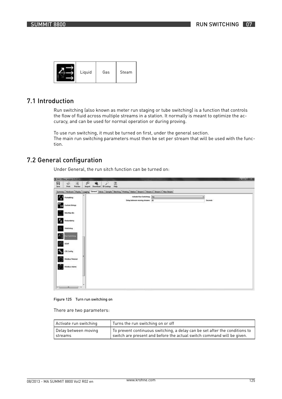 7 .1 introduction, 7 .2 general configuration | KROHNE Summit 8800 Vol 2 User Manual | Page 125 / 187