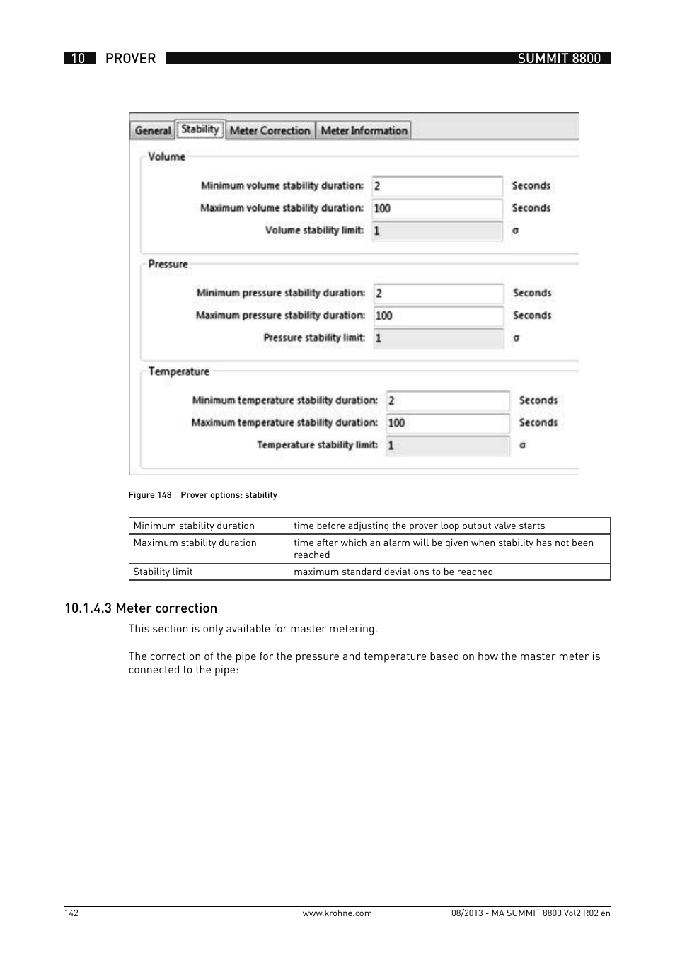 KROHNE Summit 8800 Vol 2 User Manual | Page 142 / 187