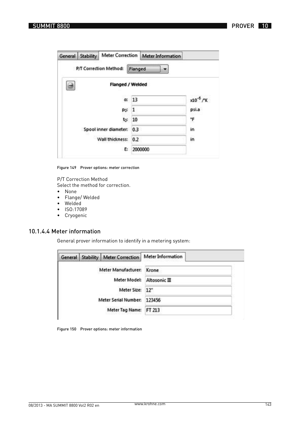 KROHNE Summit 8800 Vol 2 User Manual | Page 143 / 187