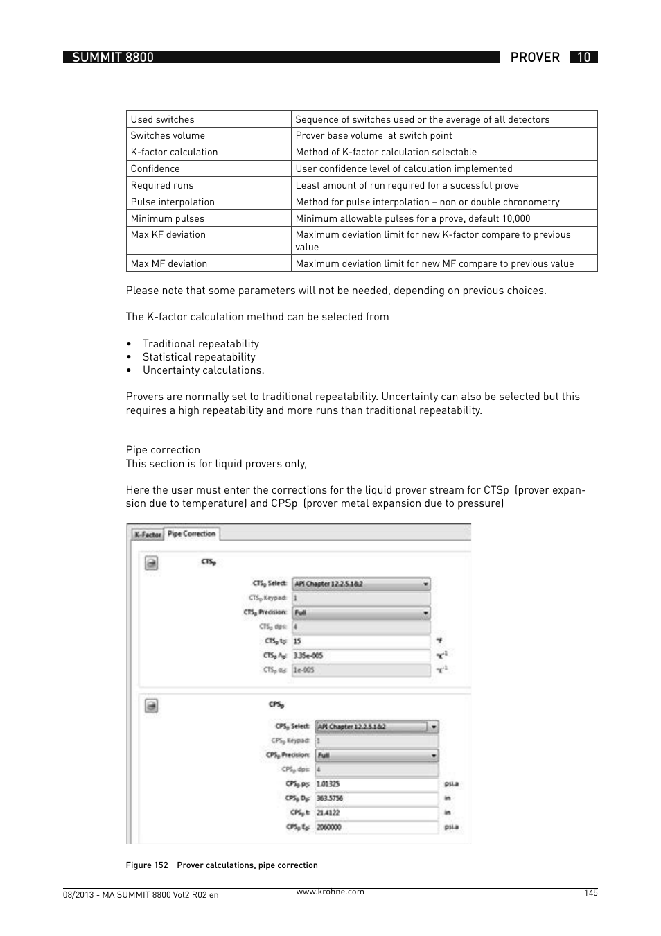 KROHNE Summit 8800 Vol 2 User Manual | Page 145 / 187