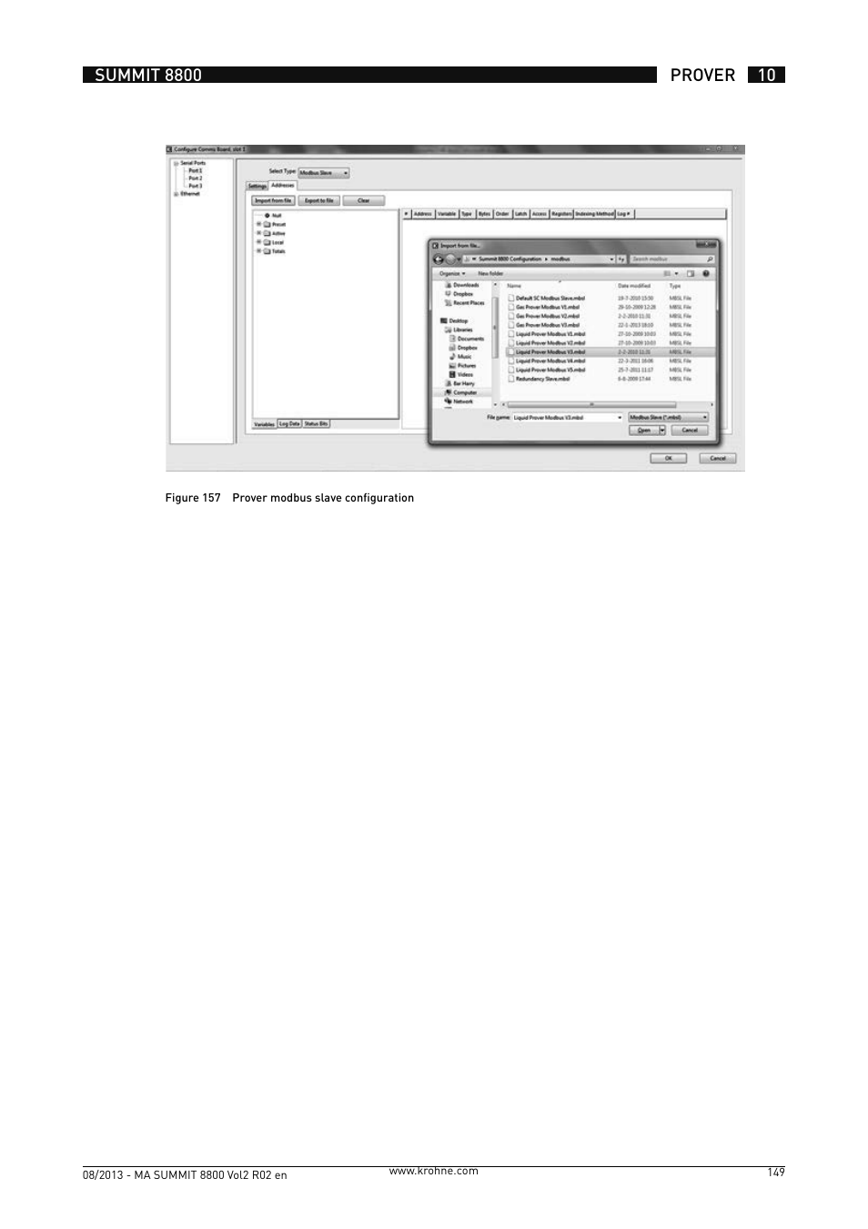 KROHNE Summit 8800 Vol 2 User Manual | Page 149 / 187