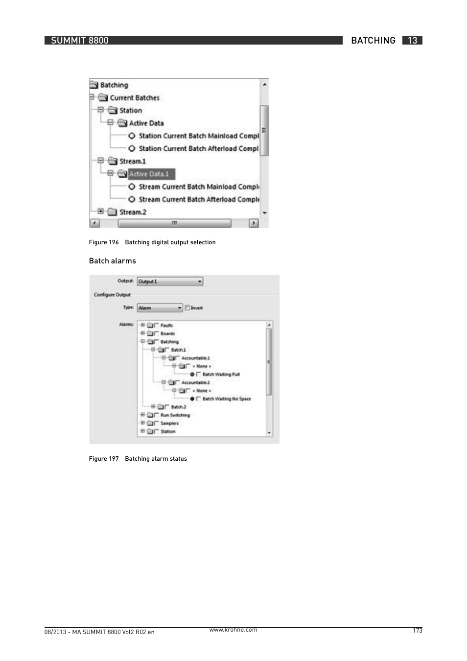 KROHNE Summit 8800 Vol 2 User Manual | Page 173 / 187