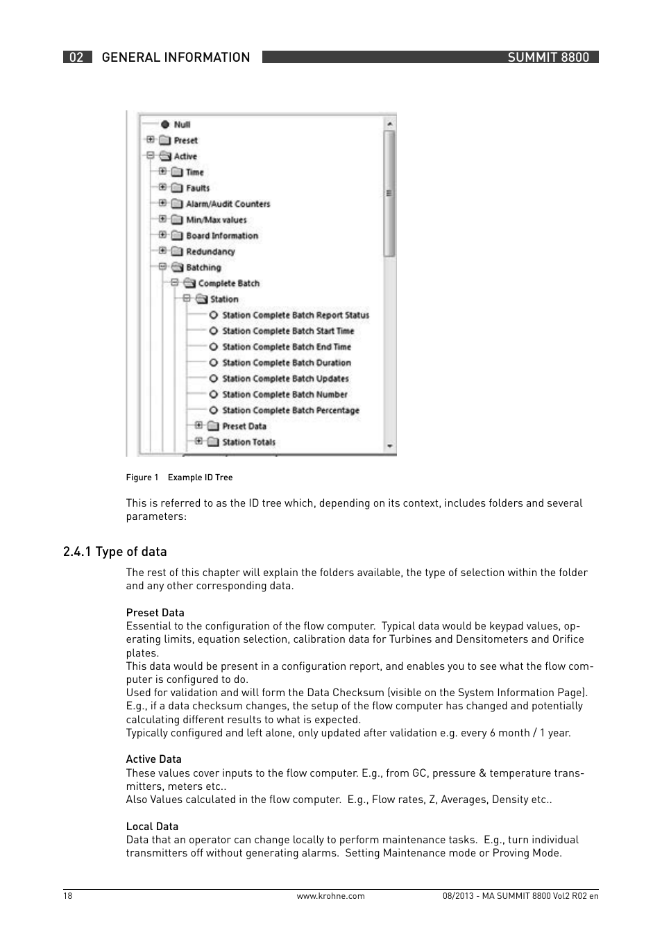 KROHNE Summit 8800 Vol 2 User Manual | Page 18 / 187