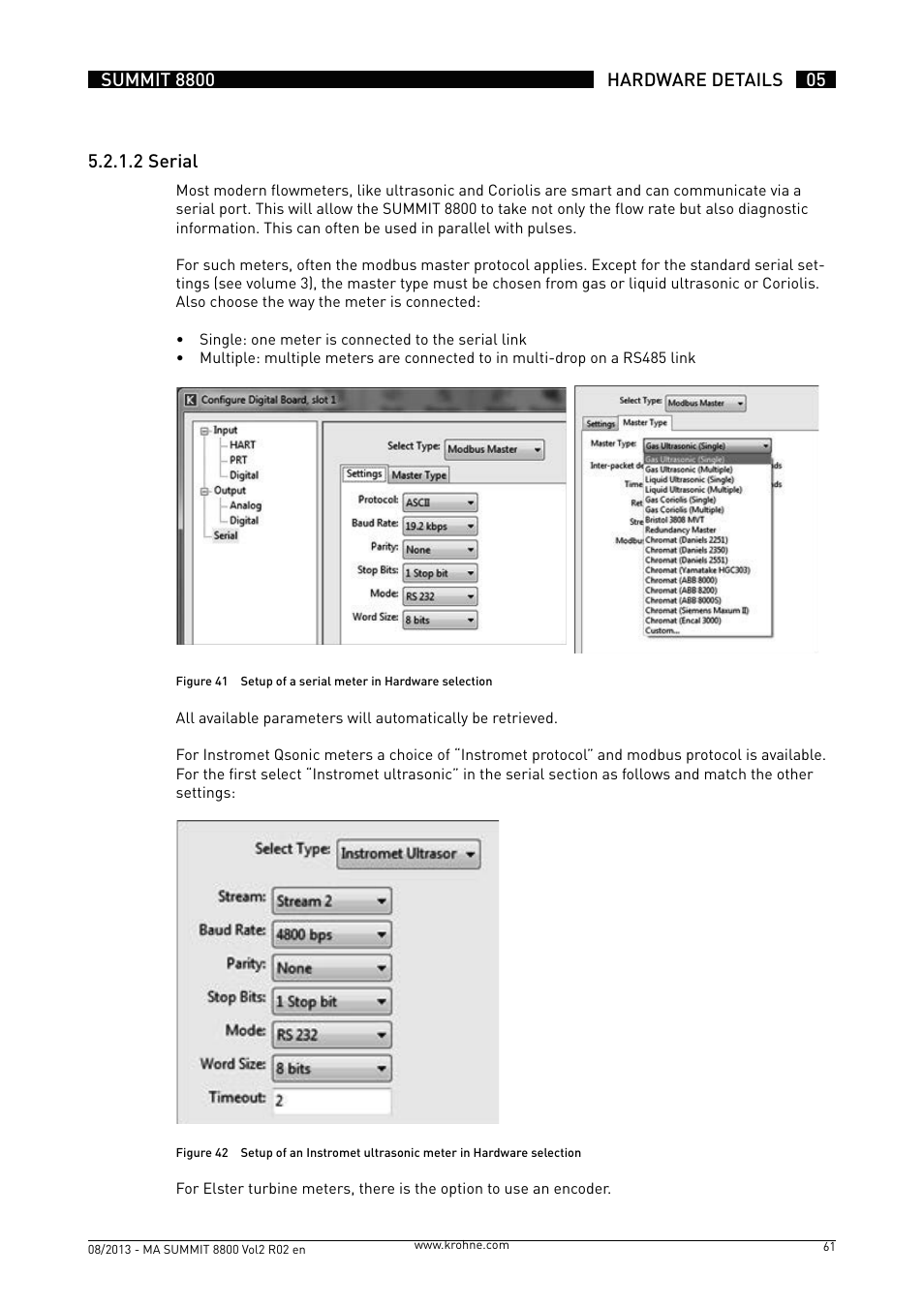 KROHNE Summit 8800 Vol 2 User Manual | Page 61 / 187