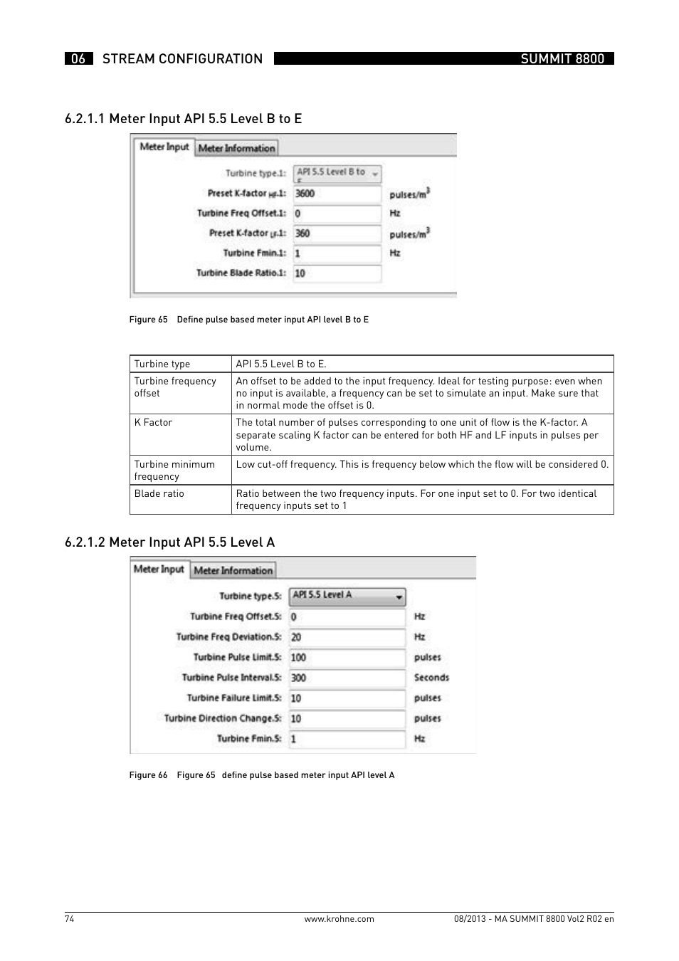 KROHNE Summit 8800 Vol 2 User Manual | Page 74 / 187