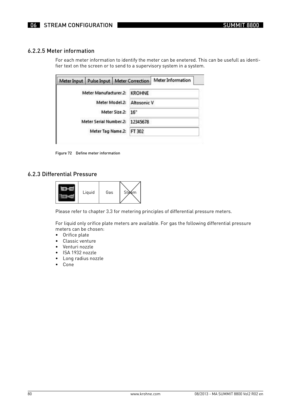KROHNE Summit 8800 Vol 2 User Manual | Page 80 / 187