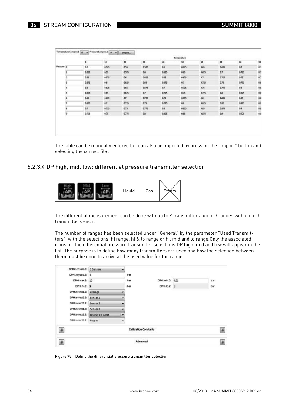 KROHNE Summit 8800 Vol 2 User Manual | Page 84 / 187