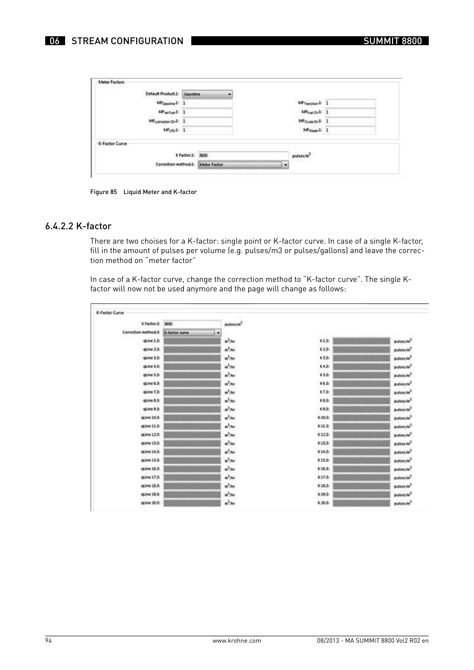 KROHNE Summit 8800 Vol 2 User Manual | Page 94 / 187