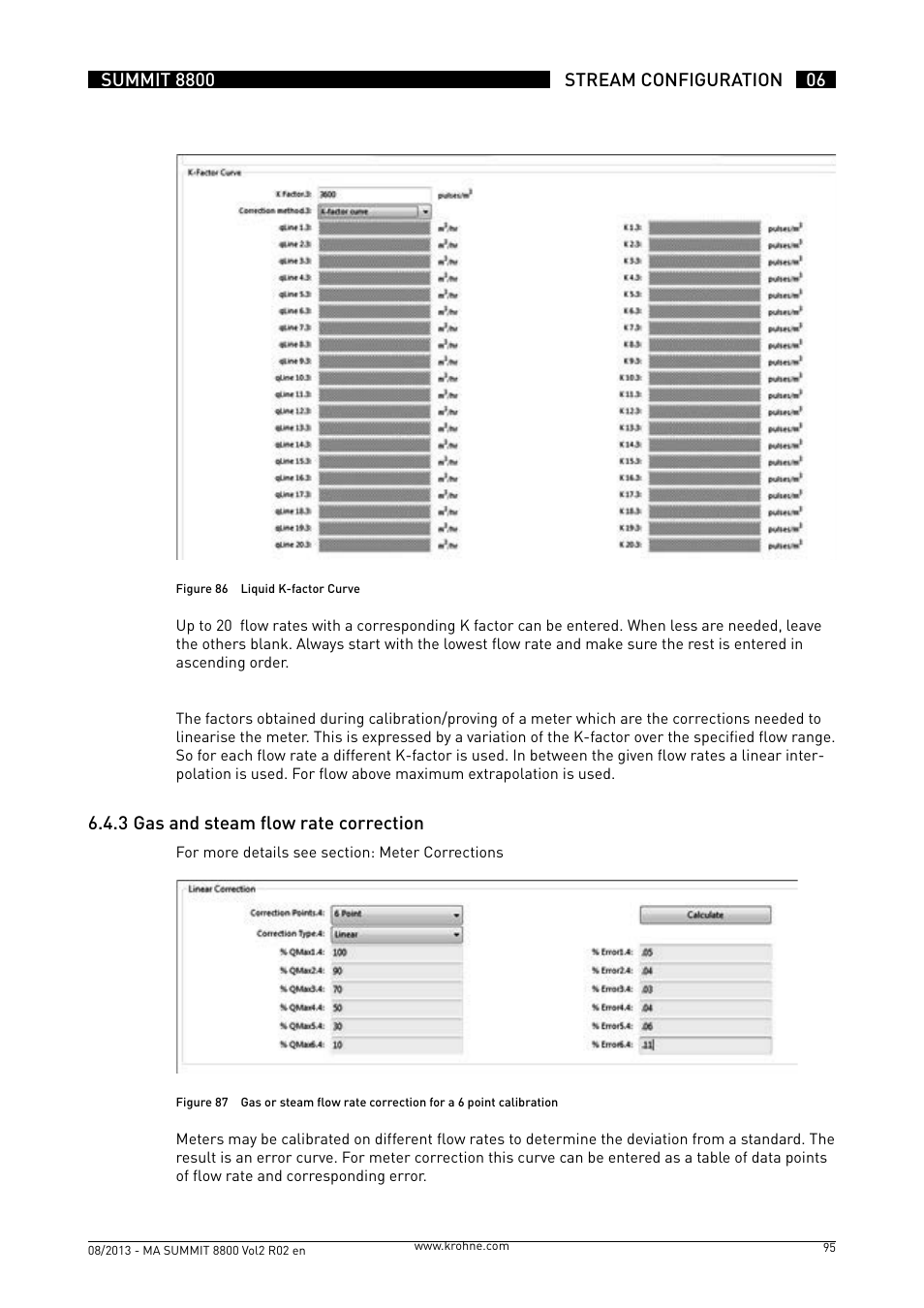 KROHNE Summit 8800 Vol 2 User Manual | Page 95 / 187