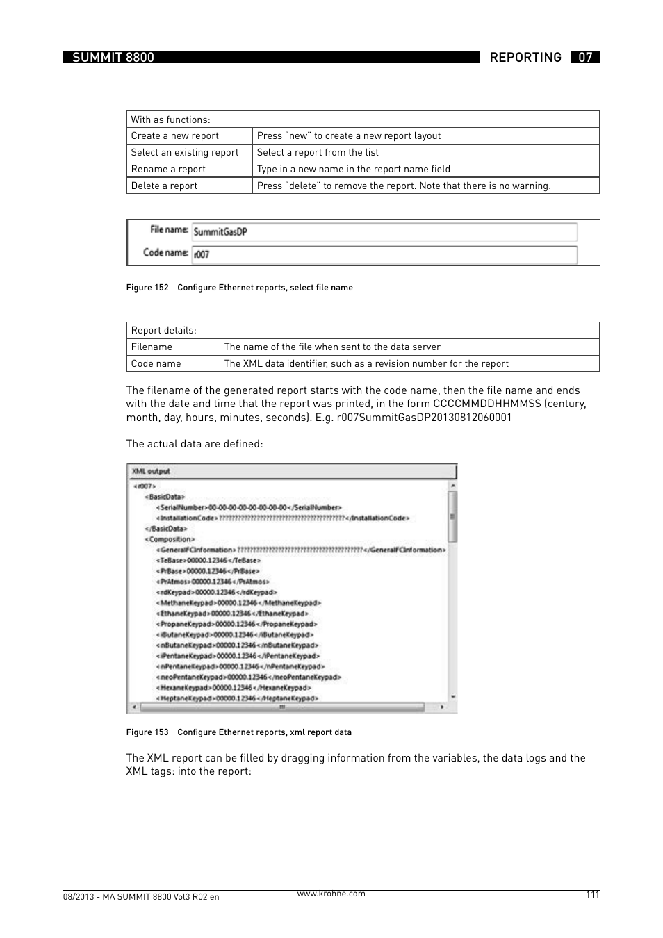 KROHNE Summit 8800 Vol 3 User Manual | Page 111 / 171