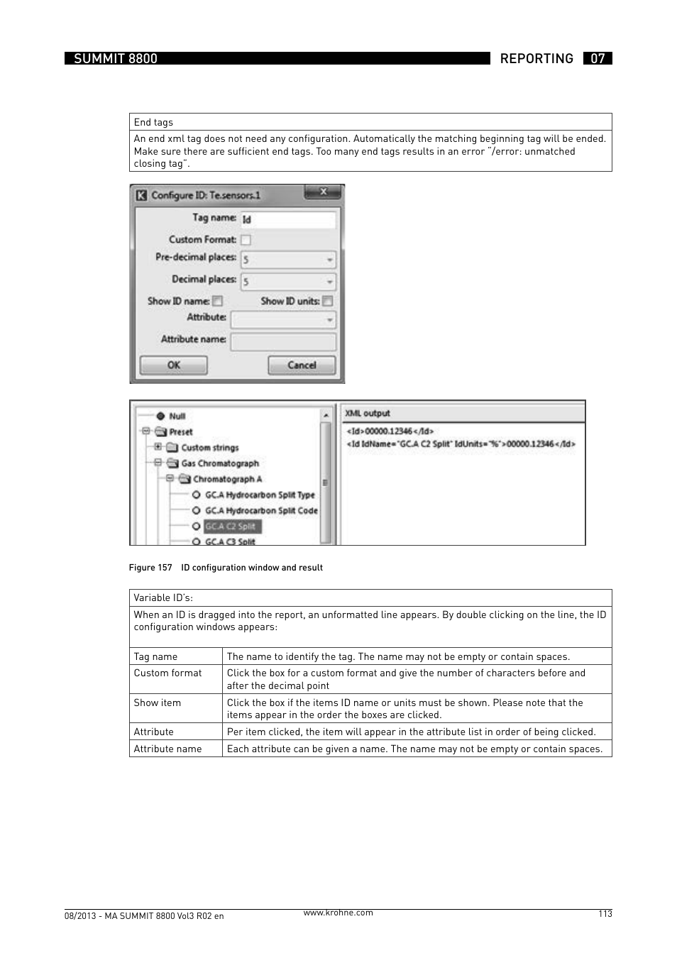 KROHNE Summit 8800 Vol 3 User Manual | Page 113 / 171