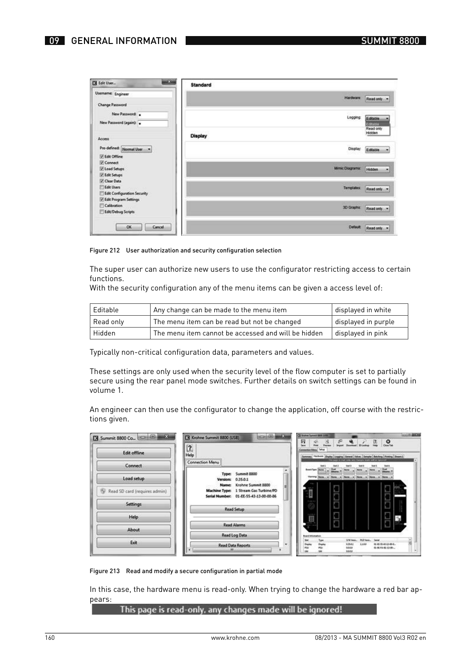 KROHNE Summit 8800 Vol 3 User Manual | Page 160 / 171