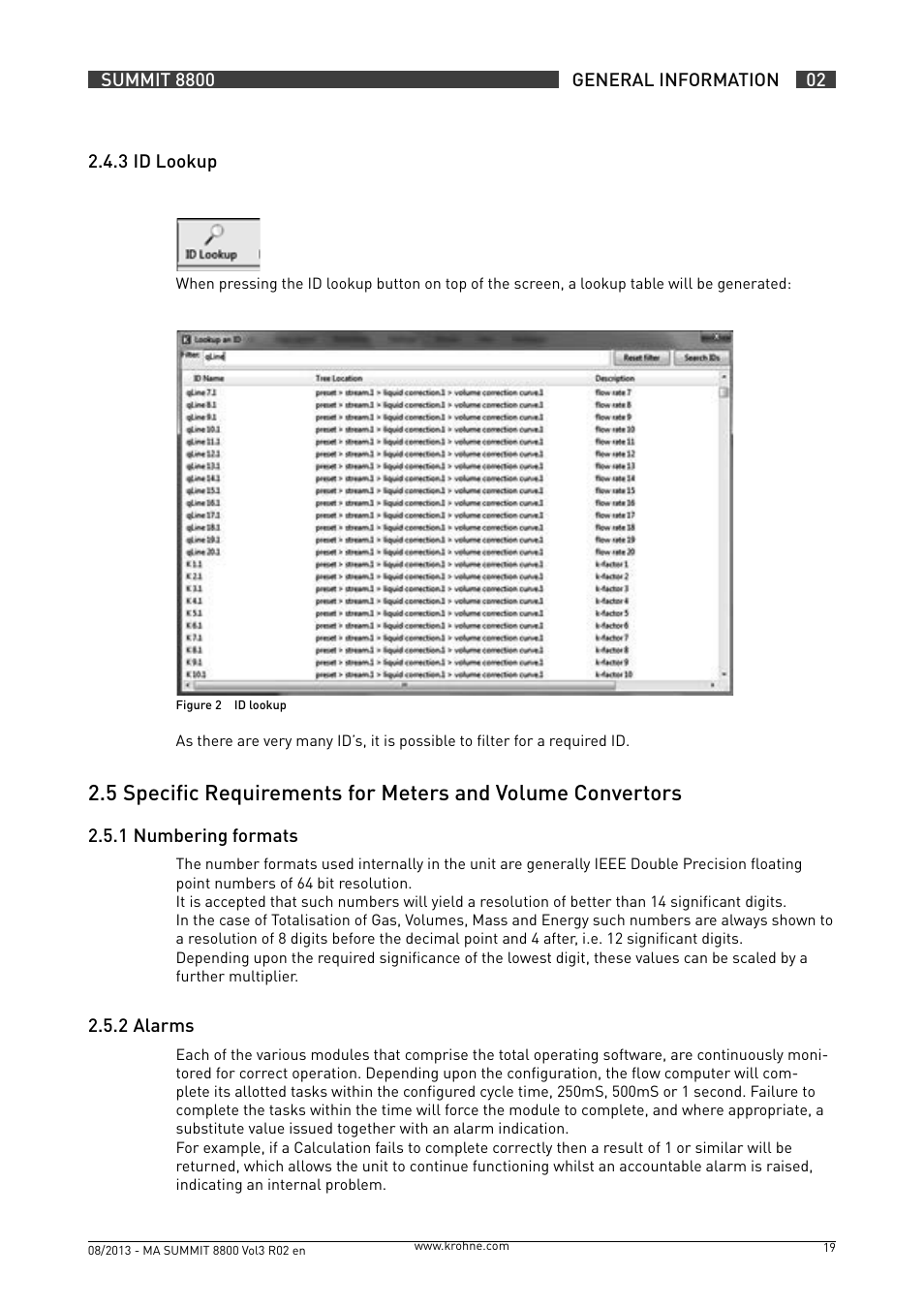 KROHNE Summit 8800 Vol 3 User Manual | Page 19 / 171
