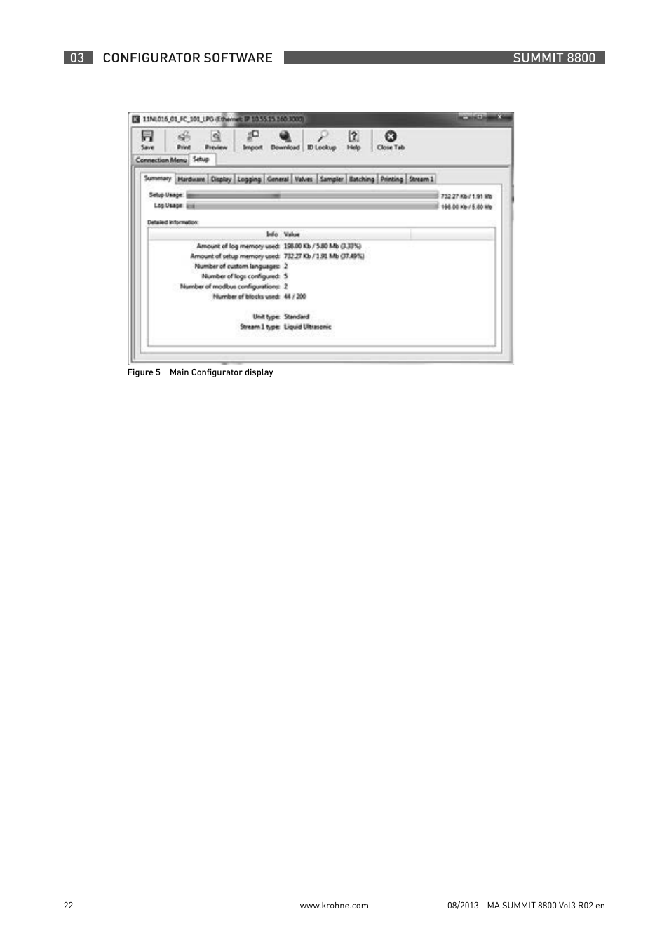 KROHNE Summit 8800 Vol 3 User Manual | Page 22 / 171