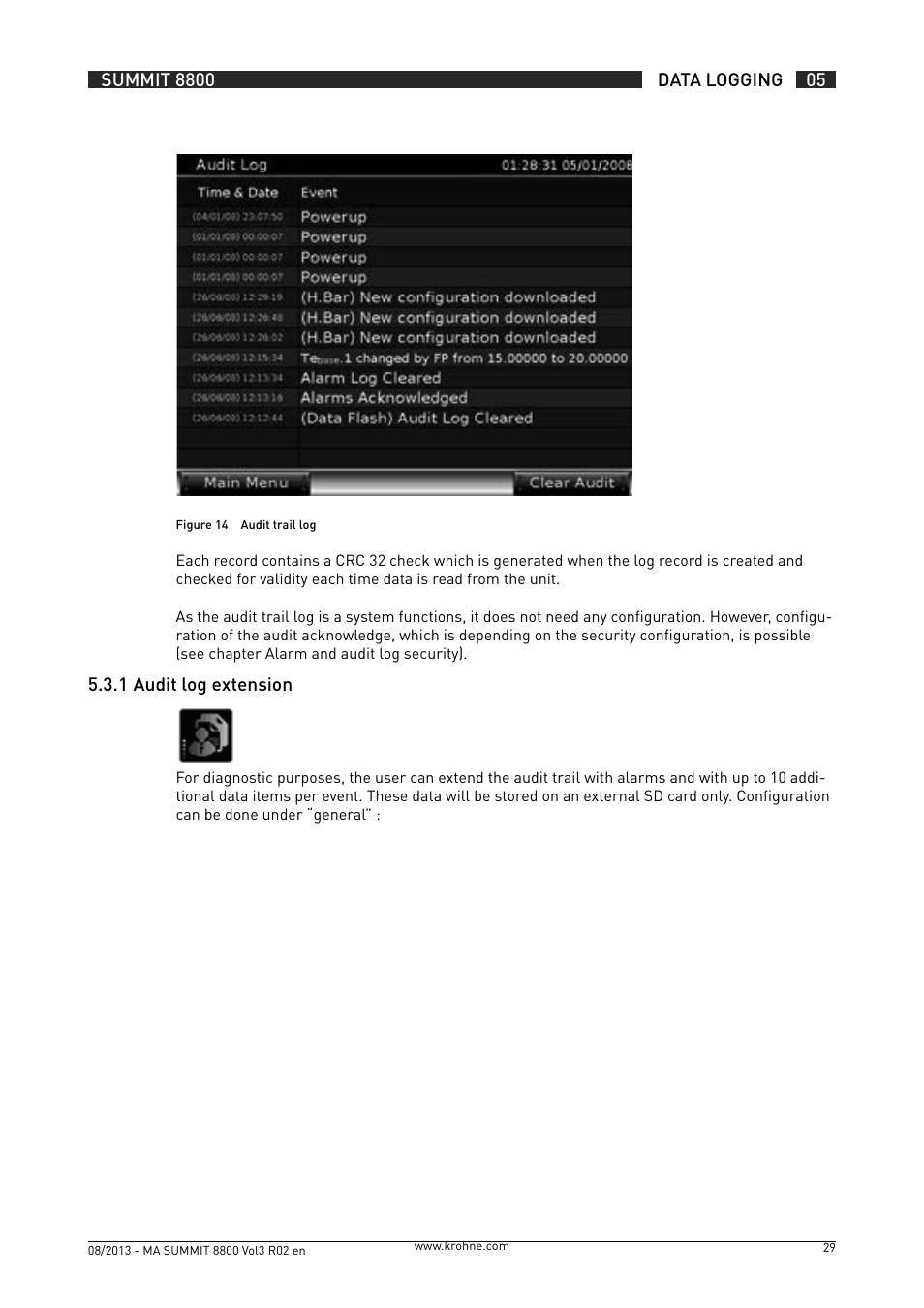 KROHNE Summit 8800 Vol 3 User Manual | Page 29 / 171