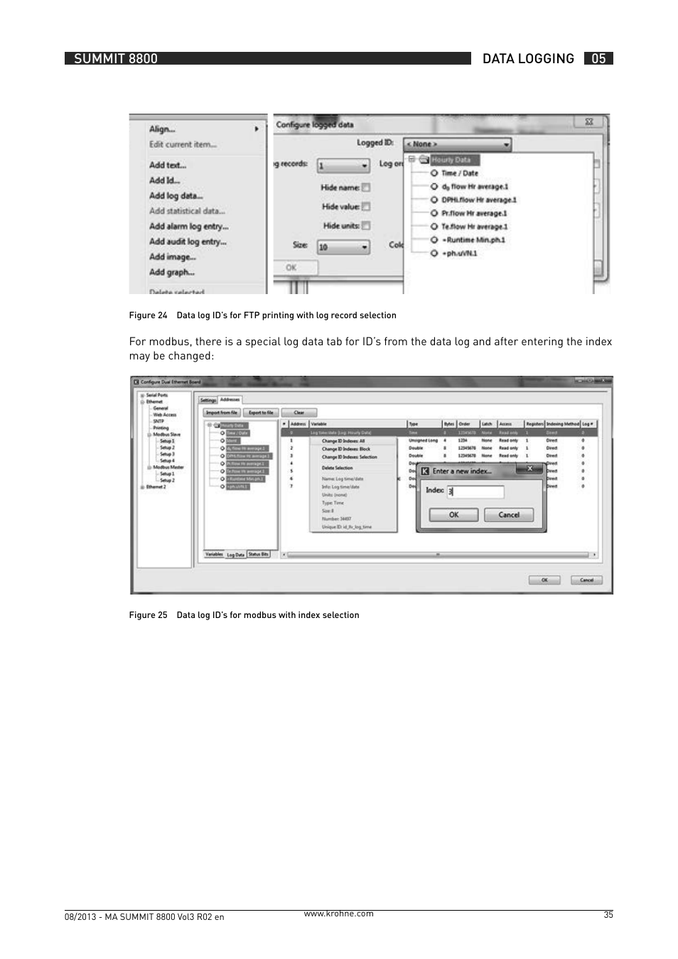 KROHNE Summit 8800 Vol 3 User Manual | Page 35 / 171