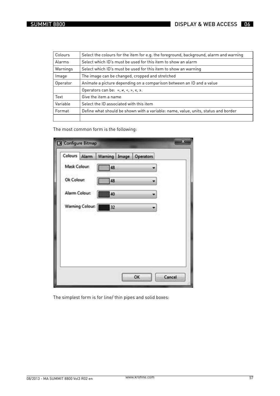 KROHNE Summit 8800 Vol 3 User Manual | Page 57 / 171