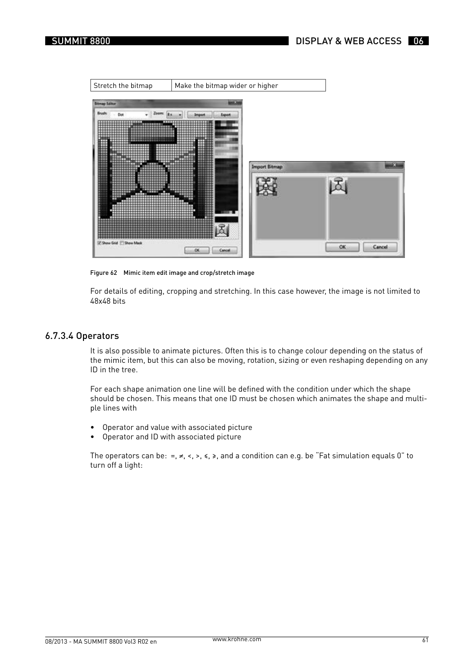 KROHNE Summit 8800 Vol 3 User Manual | Page 61 / 171