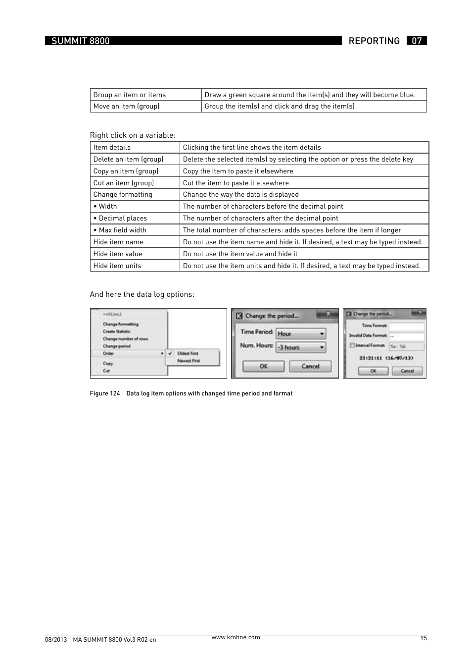 KROHNE Summit 8800 Vol 3 User Manual | Page 95 / 171