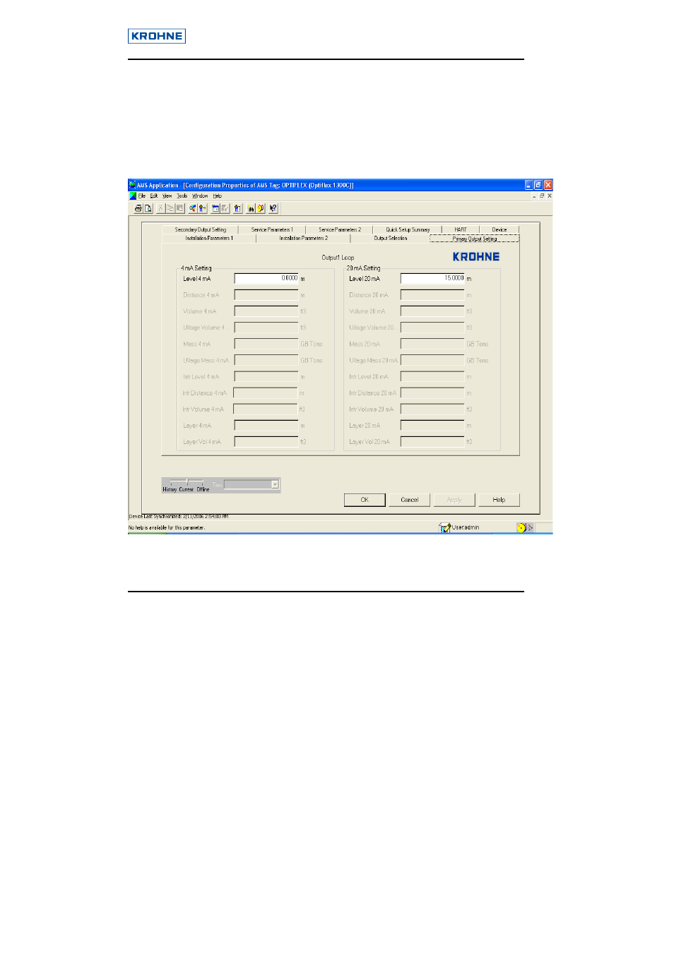 KROHNE OPTIFLEX Hart User Manual | Page 32 / 42