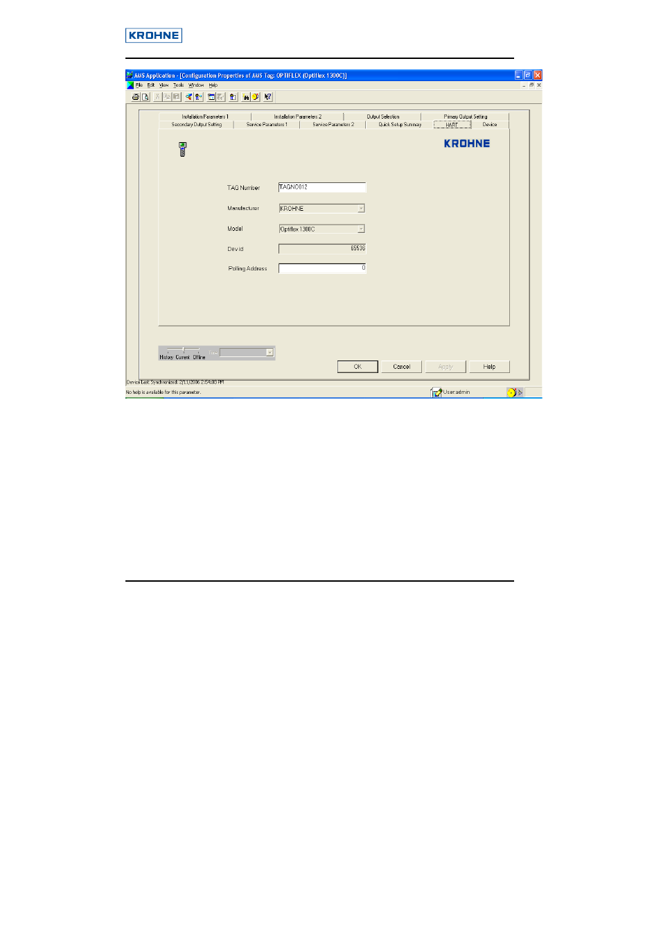 KROHNE OPTIFLEX Hart User Manual | Page 37 / 42