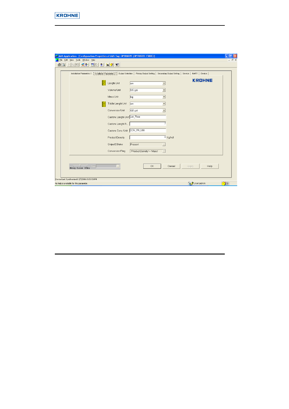 KROHNE OPTIWAVE Hart User Manual | Page 24 / 34