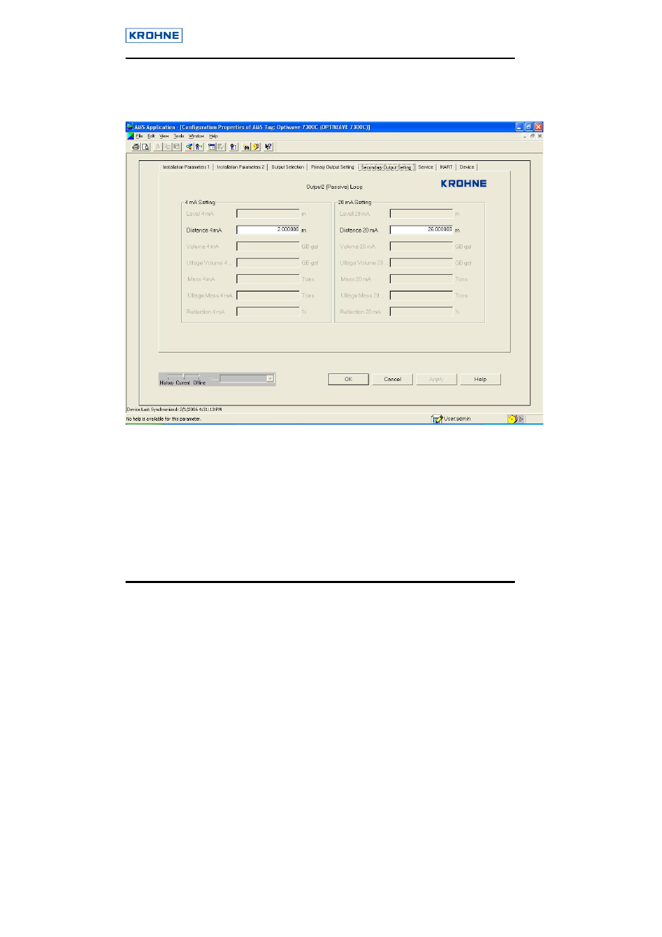 KROHNE OPTIWAVE Hart User Manual | Page 27 / 34