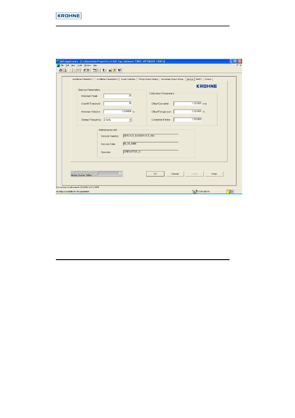 KROHNE OPTIWAVE Hart User Manual | Page 28 / 34