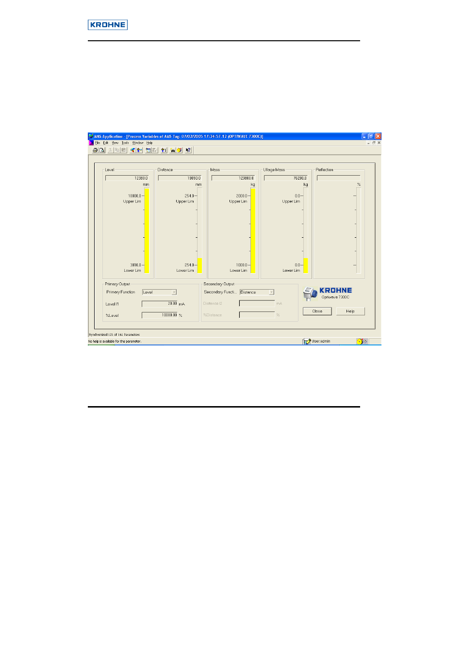 KROHNE OPTIWAVE Hart User Manual | Page 31 / 34