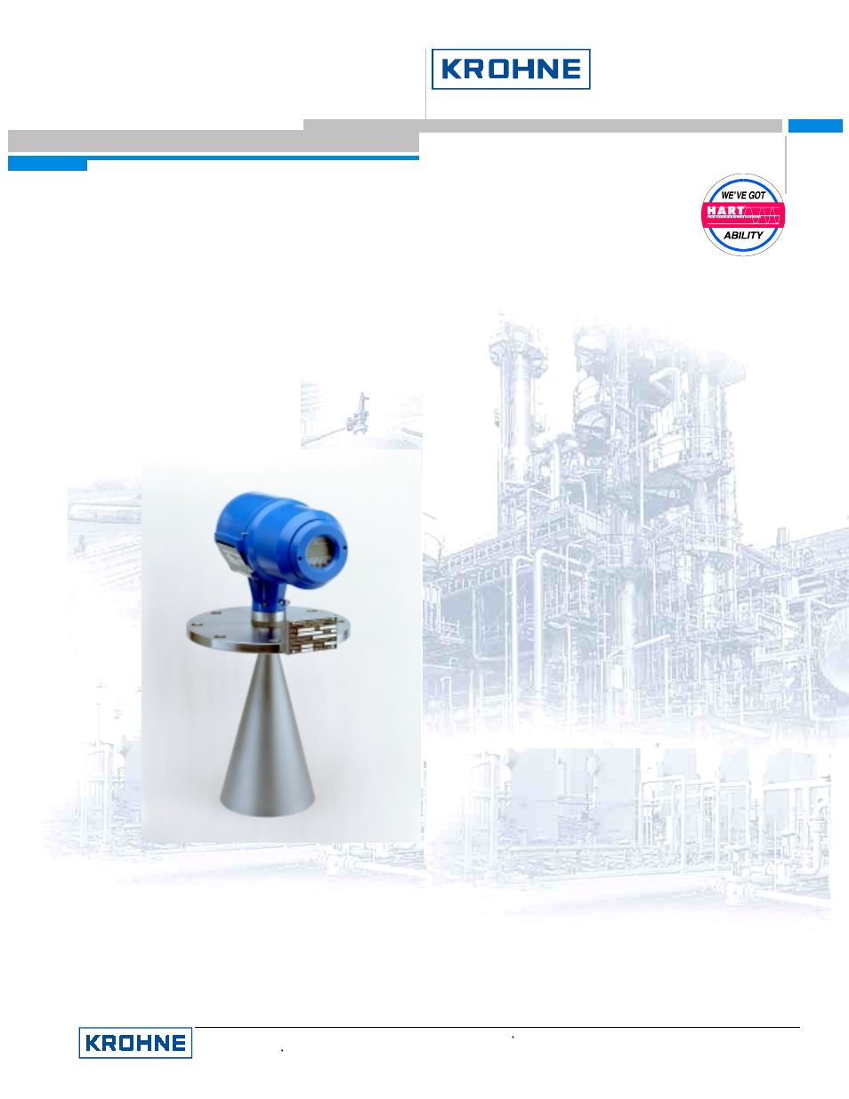KROHNE BM 702 HART User Manual | 10 pages