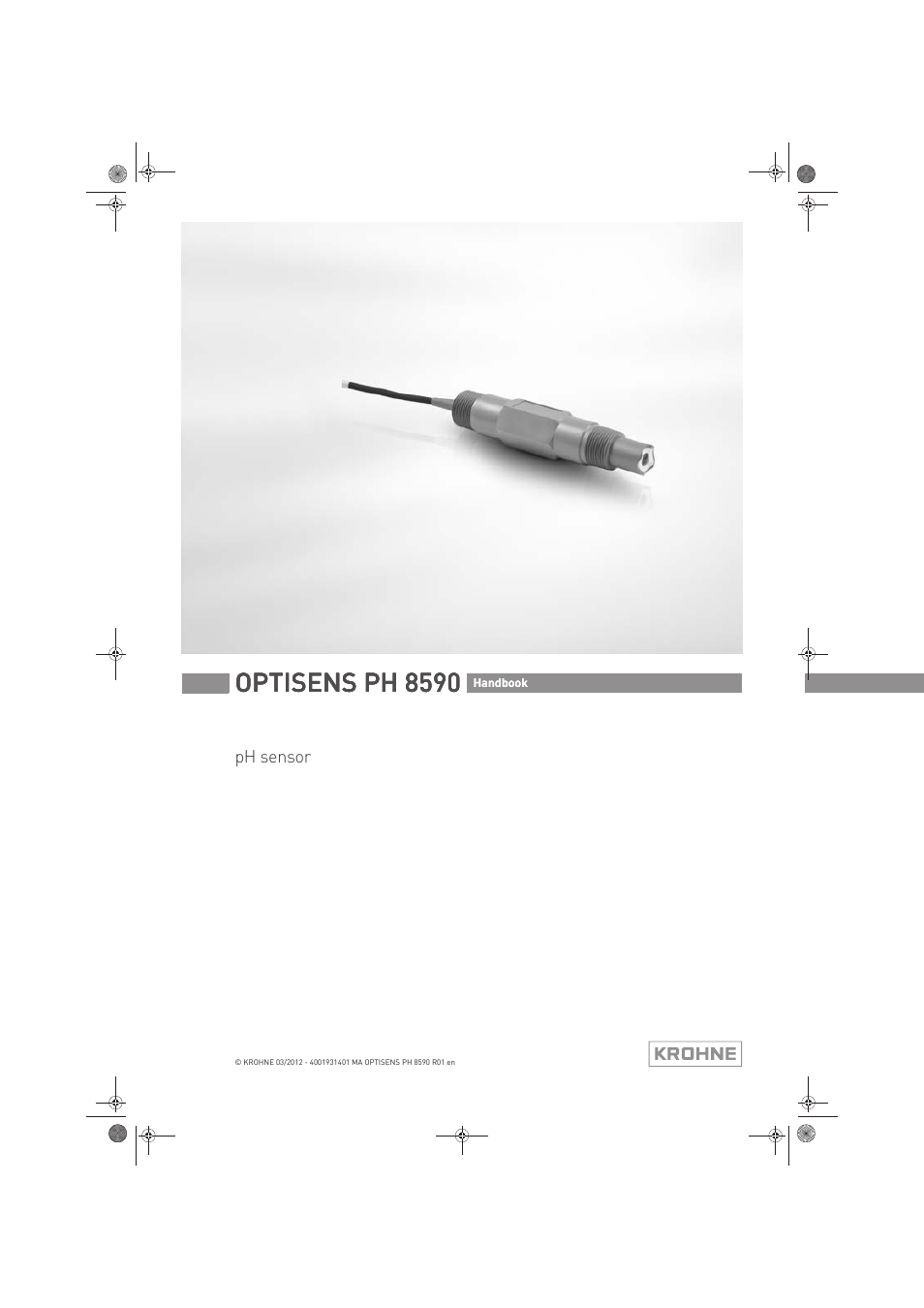 KROHNE OPTISENS PH 8590 User Manual | 46 pages
