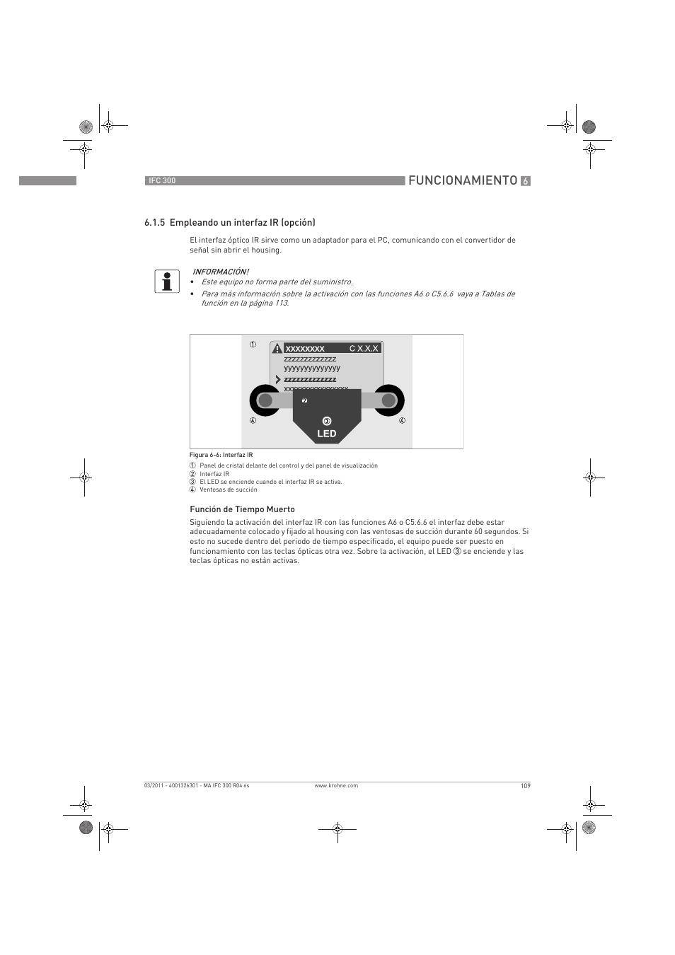 Funcionamiento | KROHNE IFC 300 Converter ES User Manual | Page 109 / 196