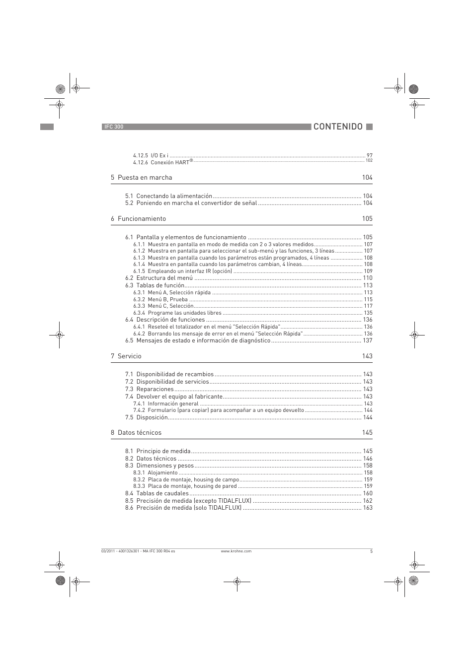 KROHNE IFC 300 Converter ES User Manual | Page 5 / 196
