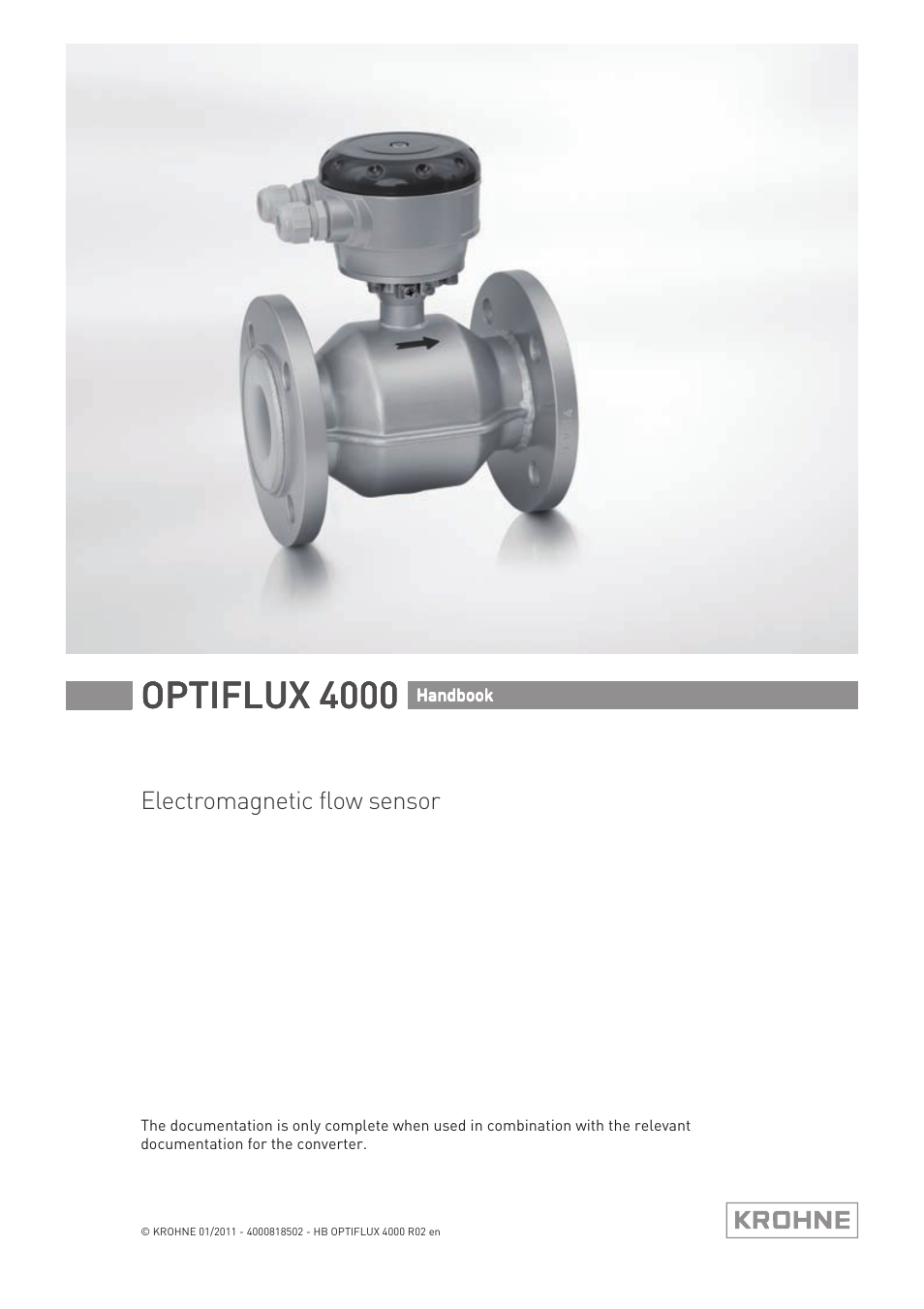 KROHNE OPTIFLUX 4000 EN User Manual | 36 pages