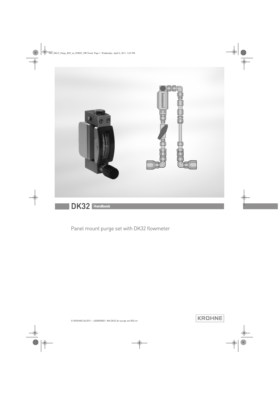 KROHNE DK 32 Purge EN User Manual | 32 pages