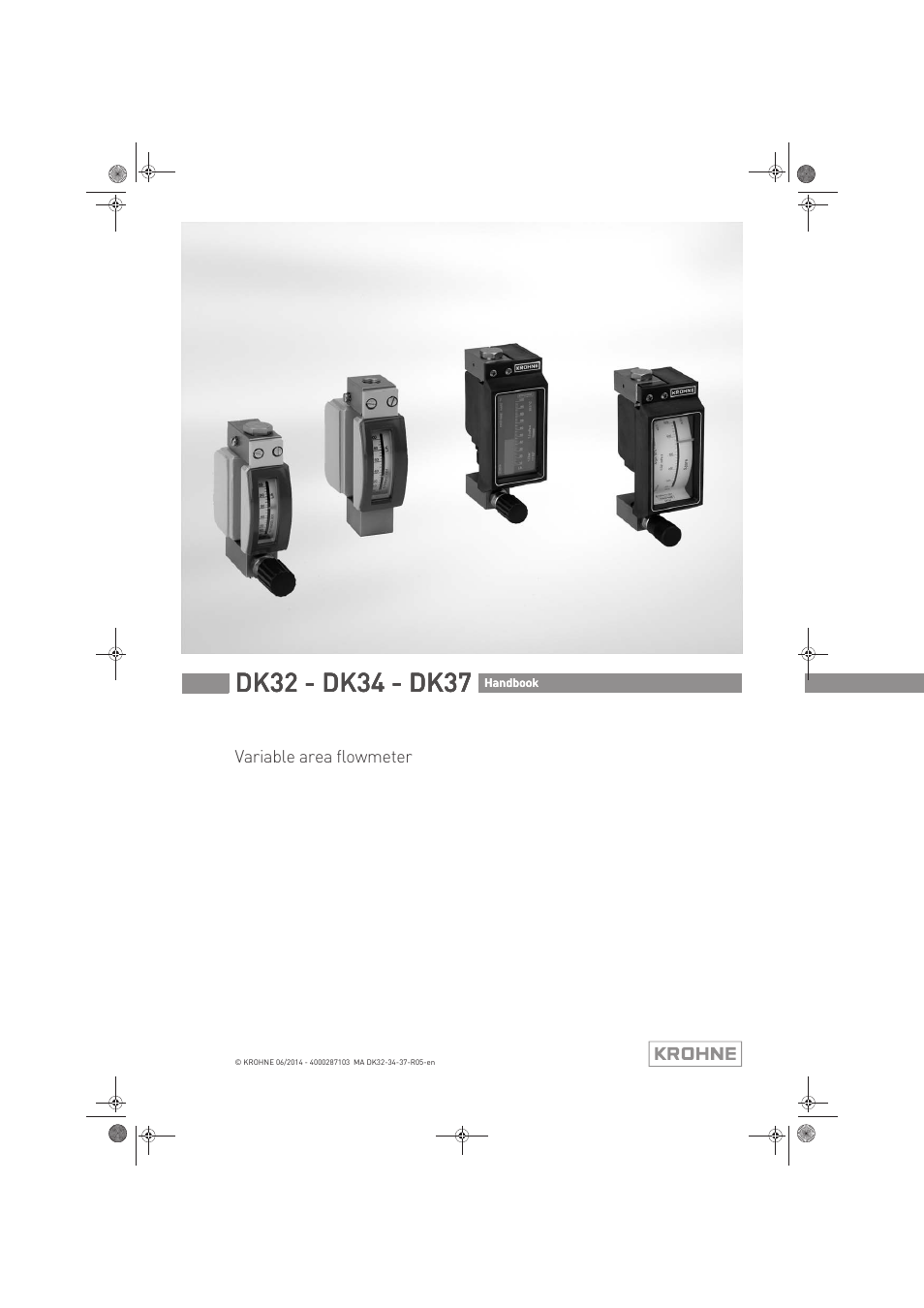 KROHNE DK 32-DK 34-DK 37 EN User Manual | 40 pages