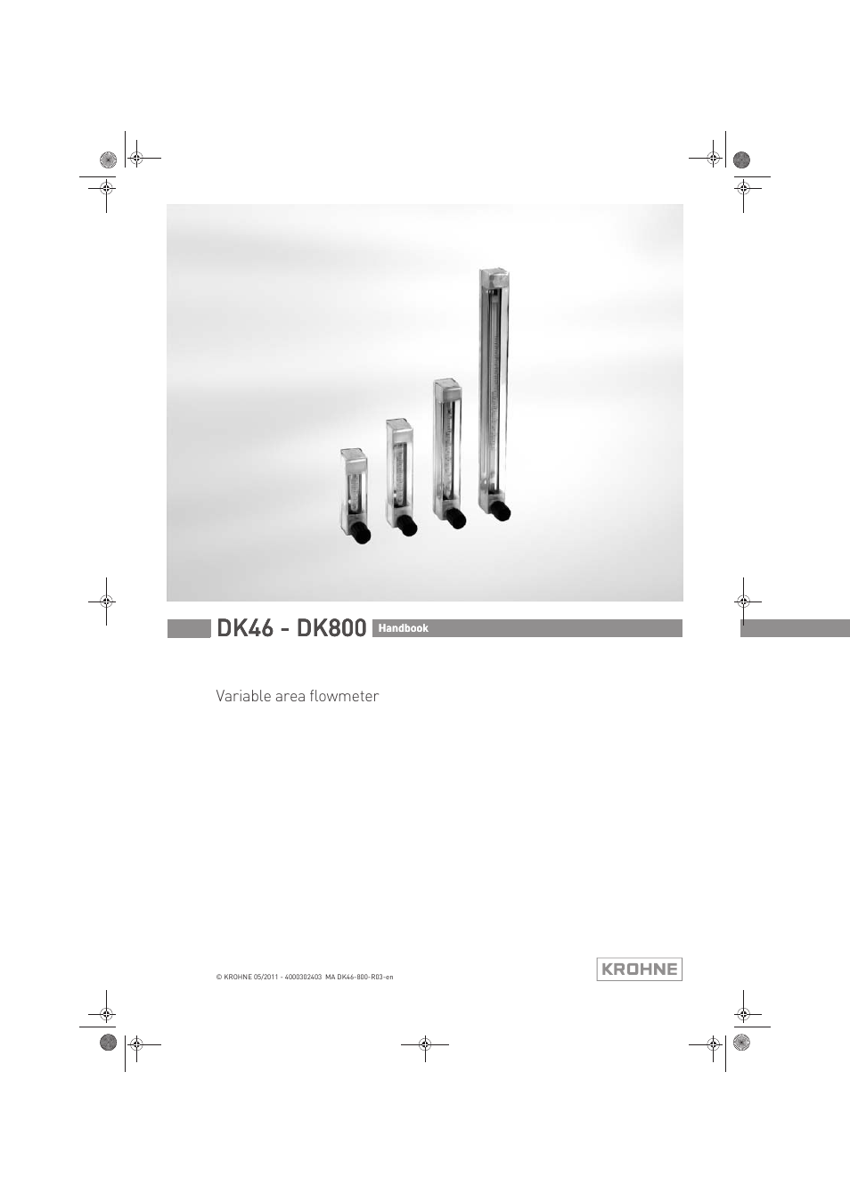 KROHNE DK 46-47-48-800 EN User Manual | 40 pages