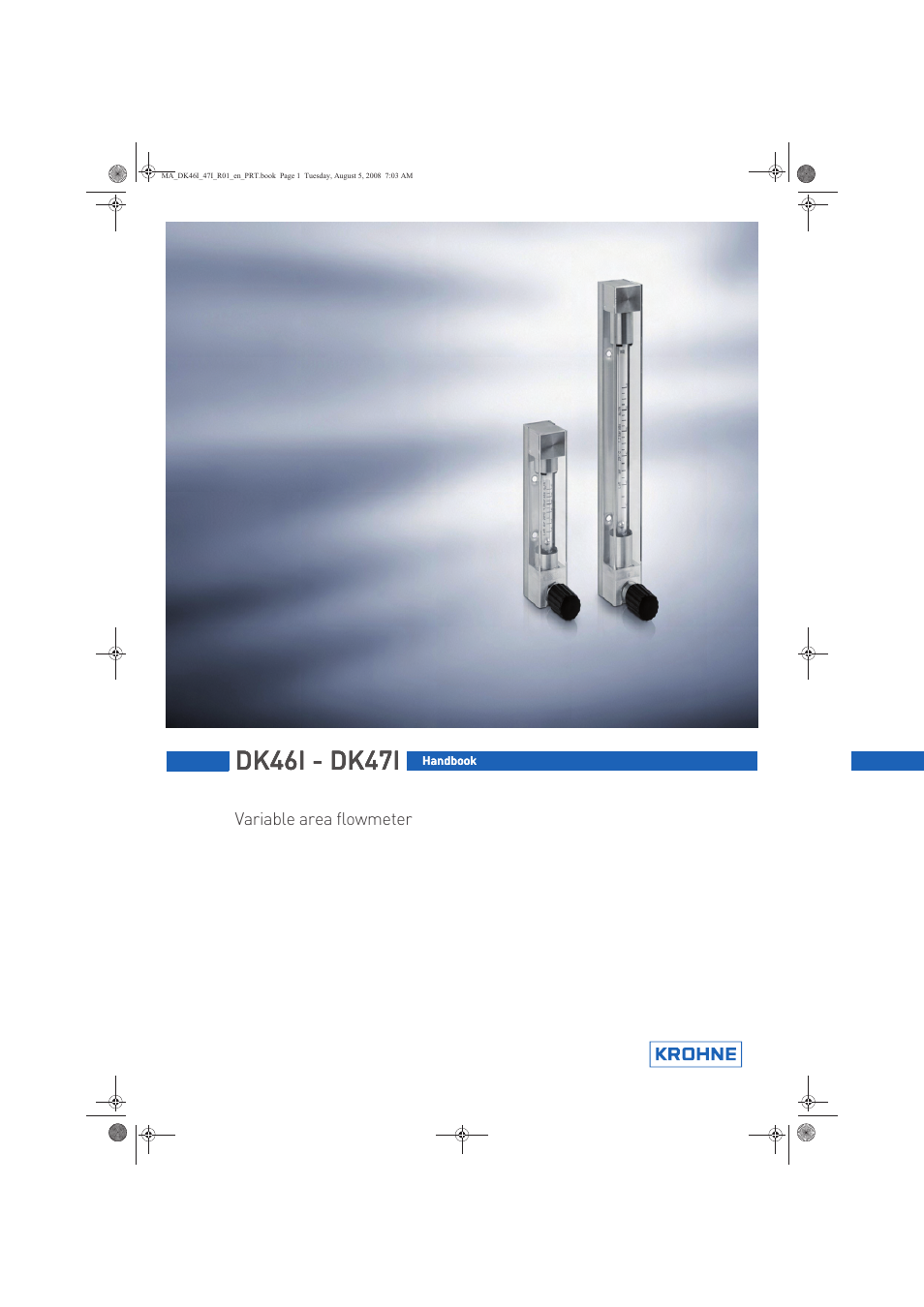 KROHNE DK 46 I-DK 47 I EN User Manual | 36 pages