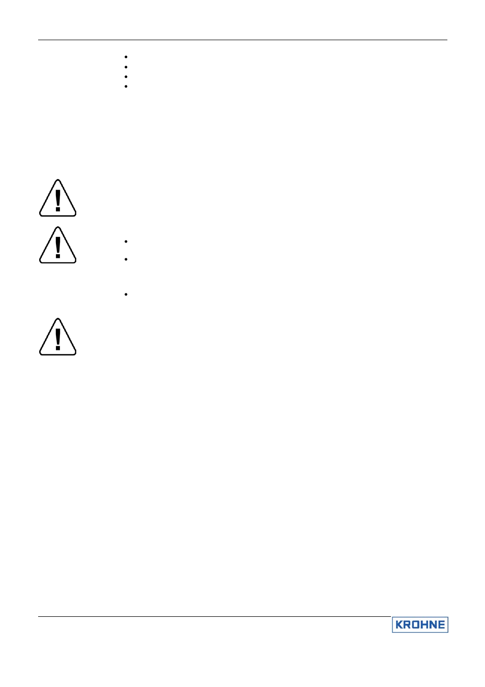 KROHNE ALTOSONIC III EN User Manual | Page 3 / 43