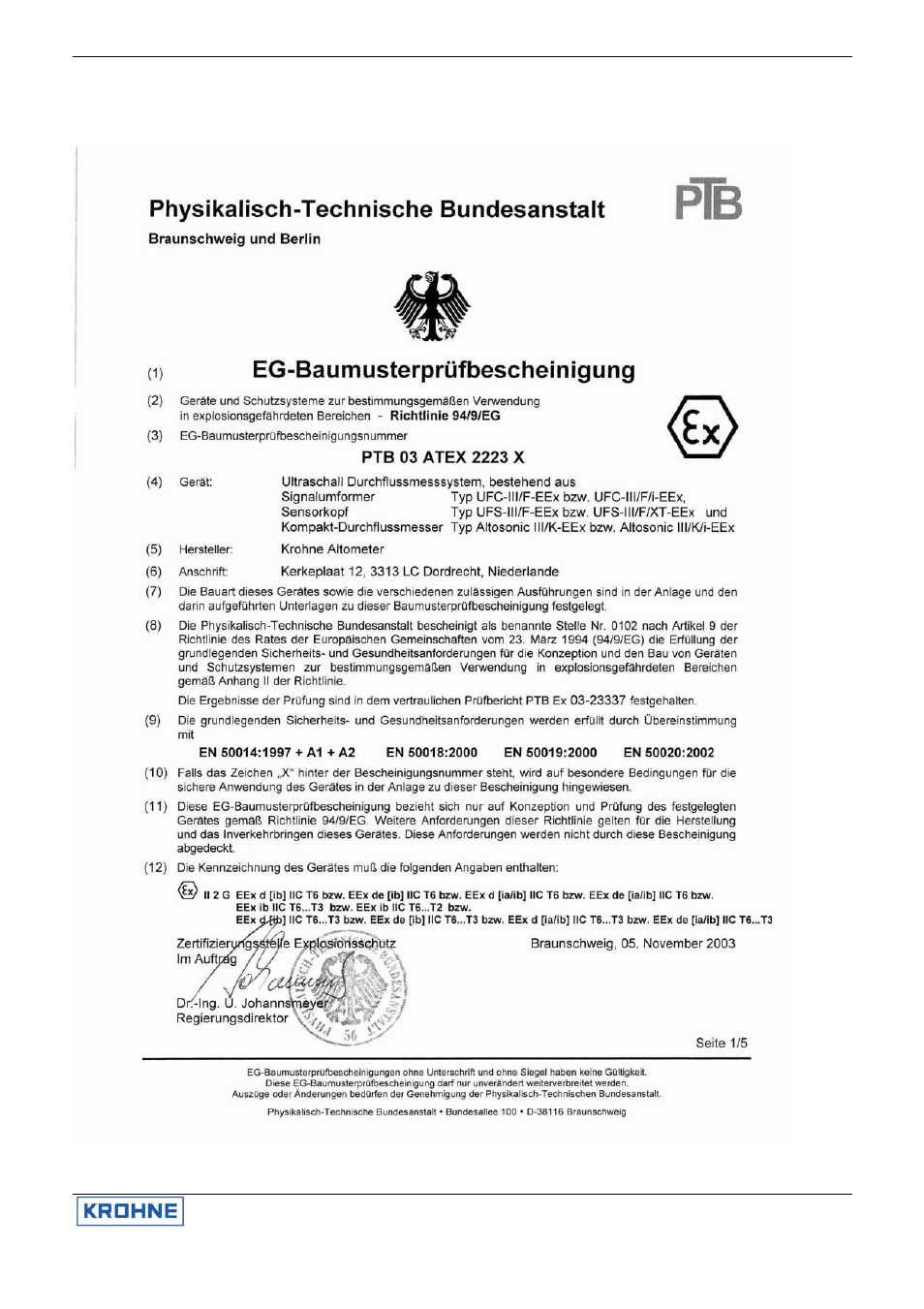 KROHNE ALTOSONIC III EN User Manual | Page 36 / 43