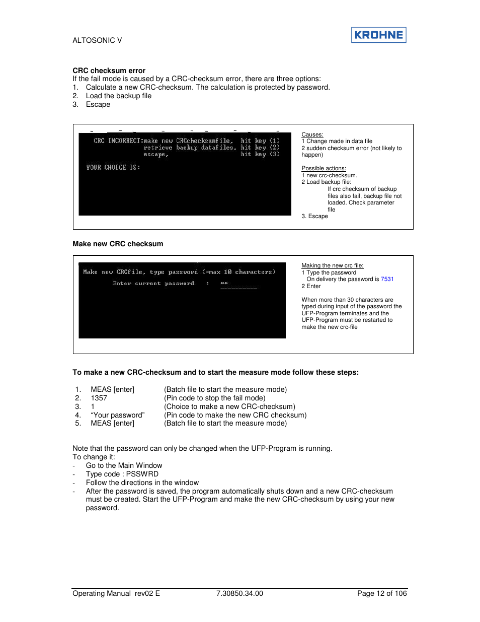 KROHNE ALTOSONIC V EN User Manual | Page 12 / 106