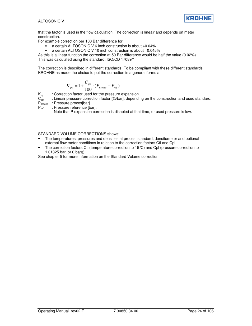 KROHNE ALTOSONIC V EN User Manual | Page 24 / 106