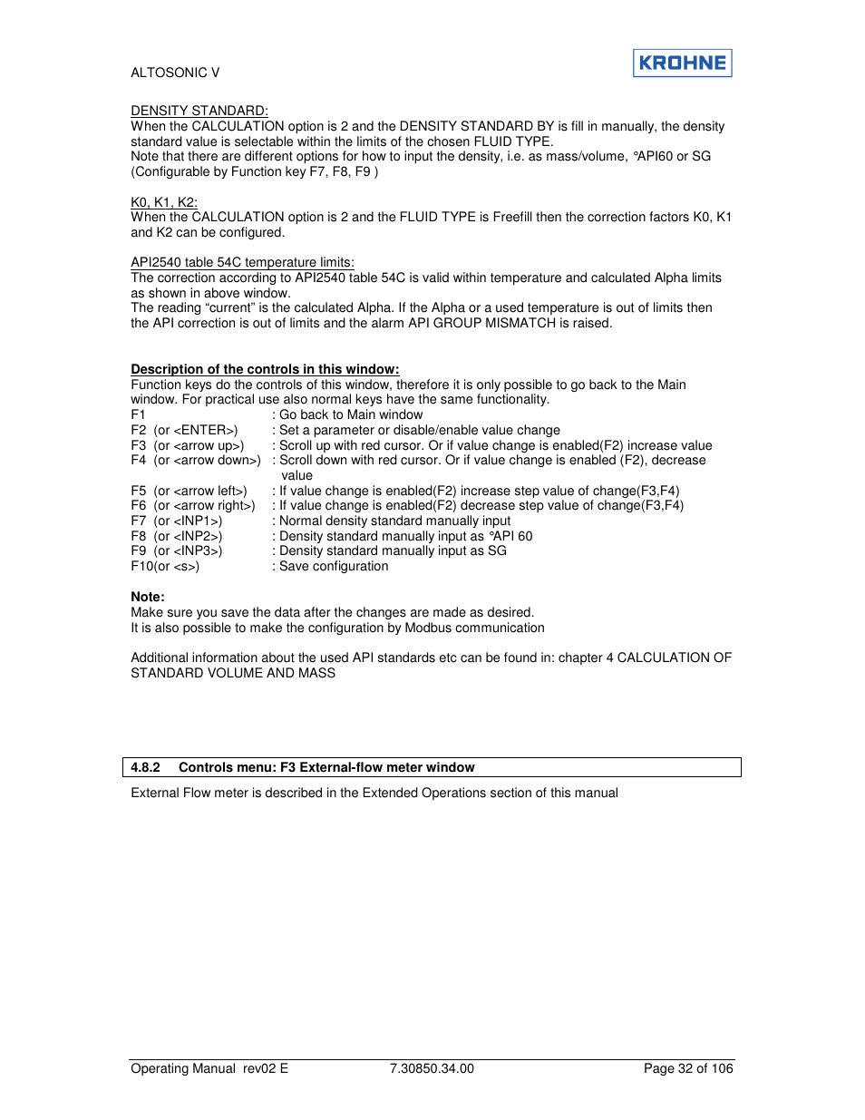 KROHNE ALTOSONIC V EN User Manual | Page 32 / 106