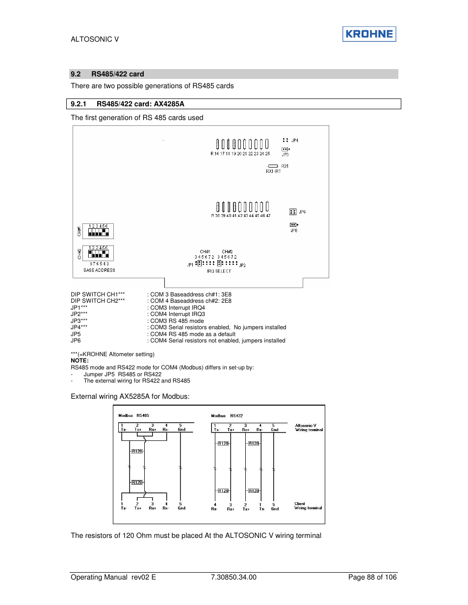 KROHNE ALTOSONIC V EN User Manual | Page 88 / 106